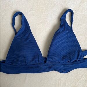 Aerie Waffle Triangle Bikini Top